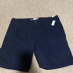Old Navy Dark Blue Cargo Shorts